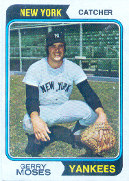 1974 Topps Baseball Cards      019      Gerry Moses